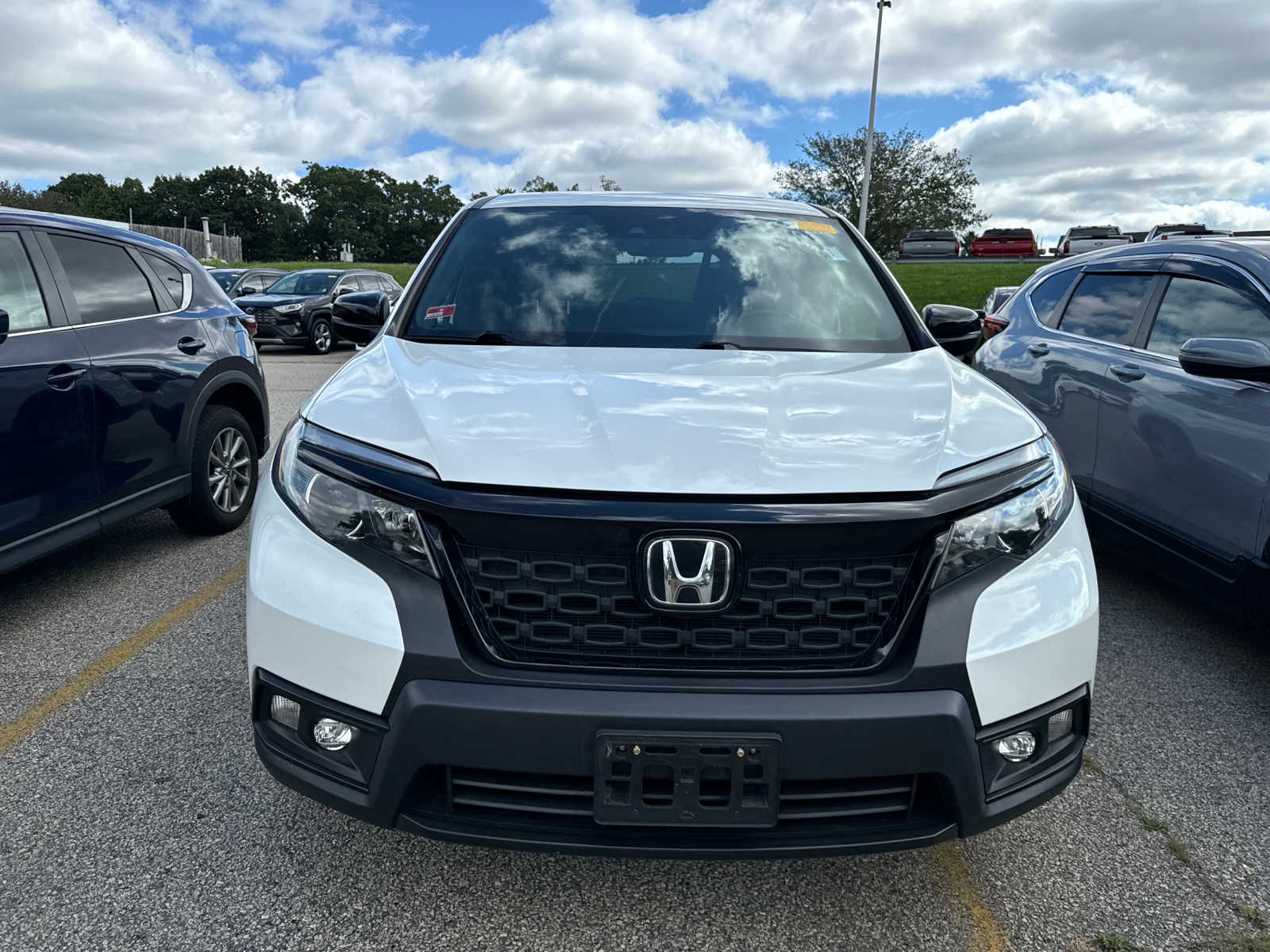 Used 2020 Honda Passport EX-L with VIN 5FNYF8H54LB019110 for sale in Seekonk, MA