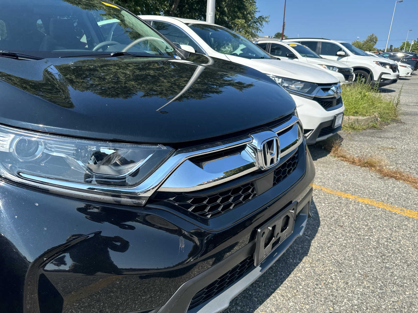 Used 2017 Honda CR-V EX with VIN 5J6RW2H56HL067286 for sale in Boston, MA