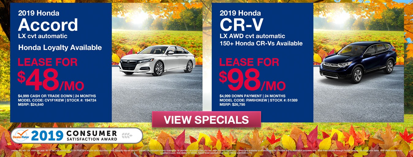New Honda Specials Honda Dealership near Worcester, MA
