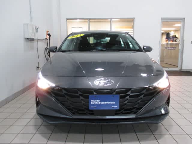 Certified 2023 Hyundai Elantra SEL with VIN KMHLS4AG0PU568726 for sale in Auburn, MA