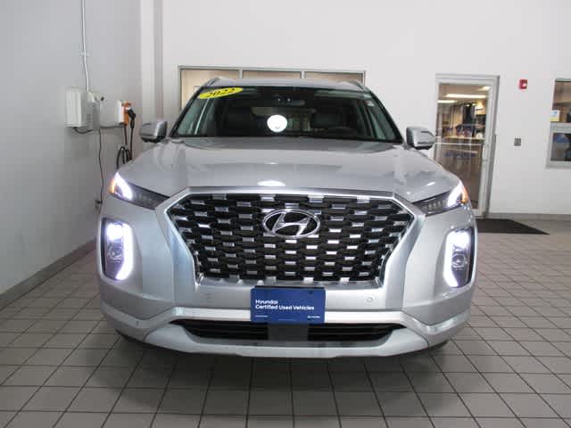 Certified 2022 Hyundai Palisade Limited with VIN KM8R5DHE4NU488476 for sale in Auburn, MA