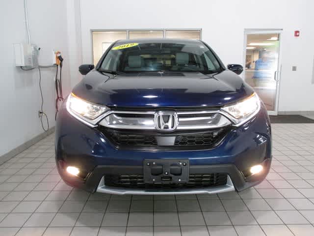 Used 2019 Honda CR-V EX-L with VIN 2HKRW2H88KH606423 for sale in Auburn, MA