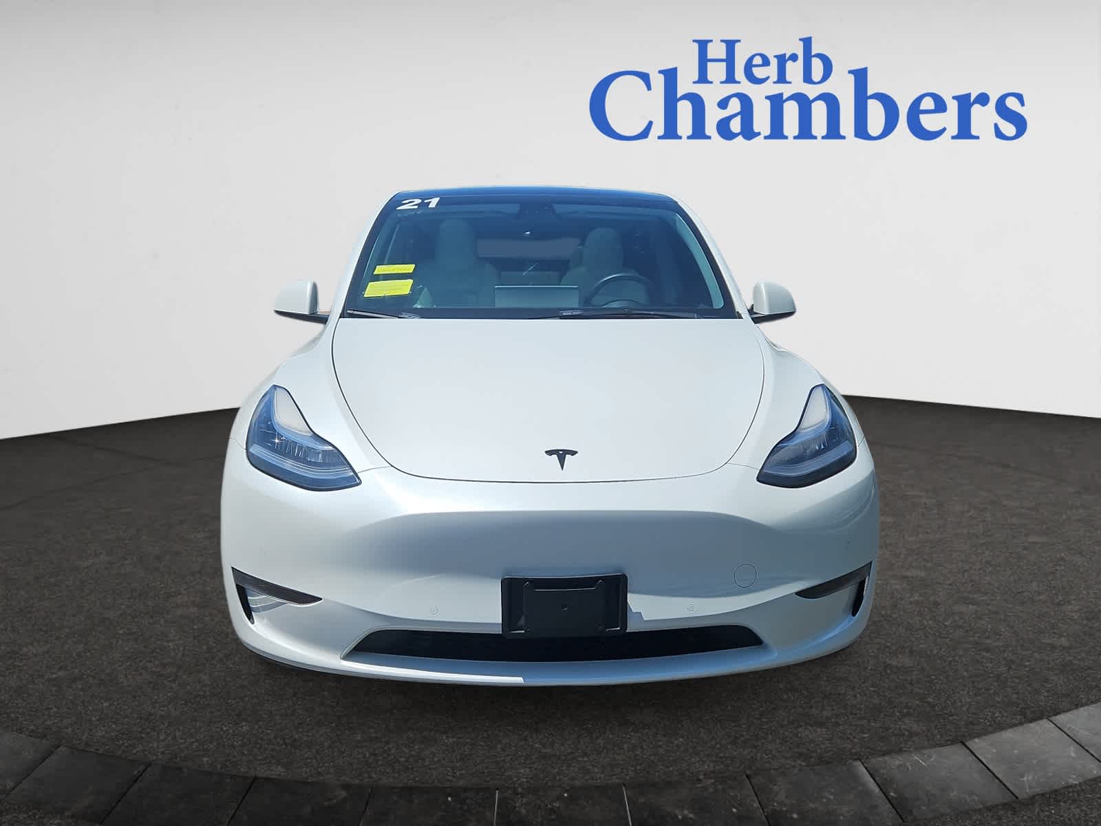 Used 2021 Tesla Model Y Long Range with VIN 5YJYGDEEXMF201745 for sale in Danvers, MA