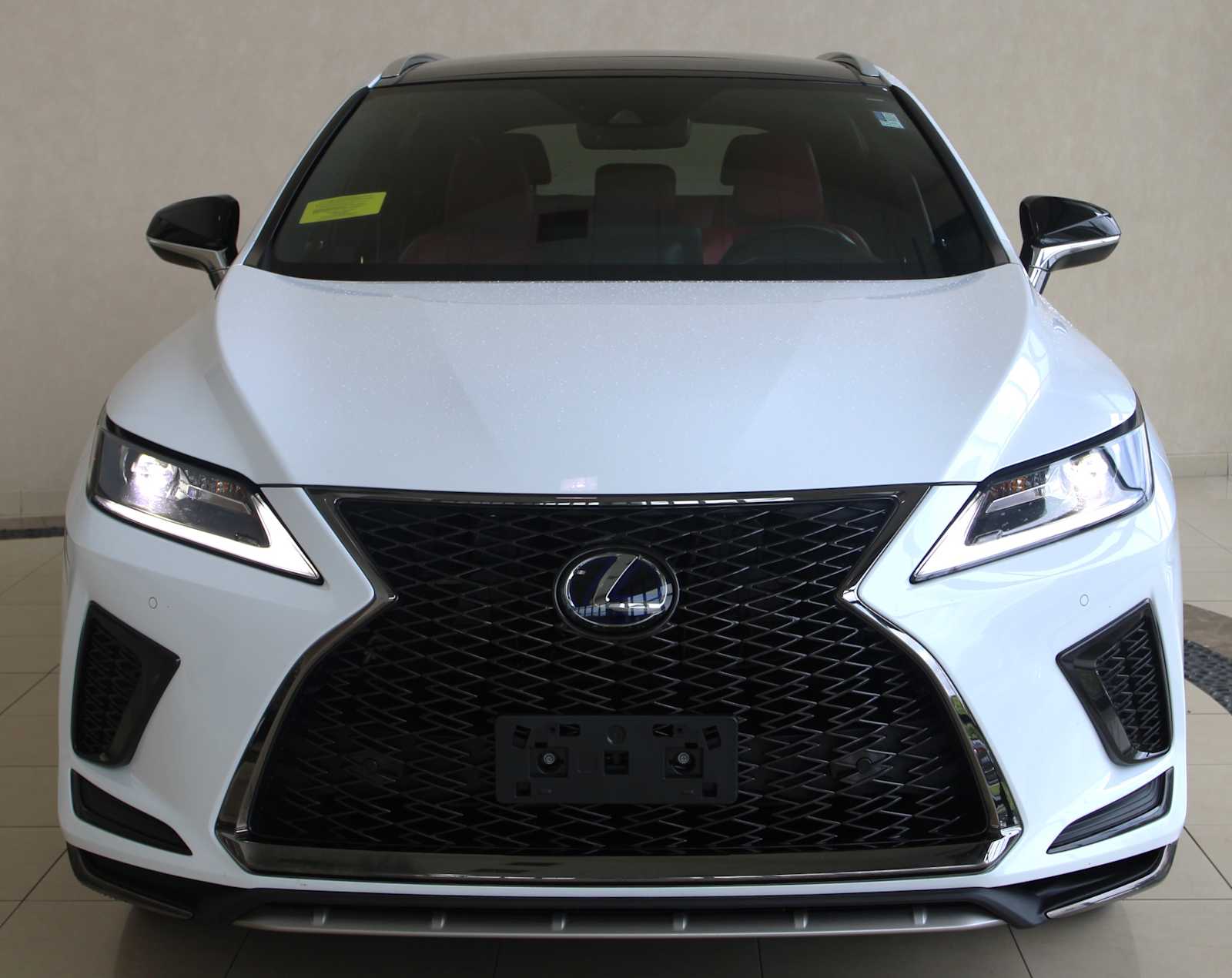 Certified 2022 Lexus RX Hybrid 450h F SPORT with VIN 2T2YGMDA5NC074581 for sale in Sharon, MA