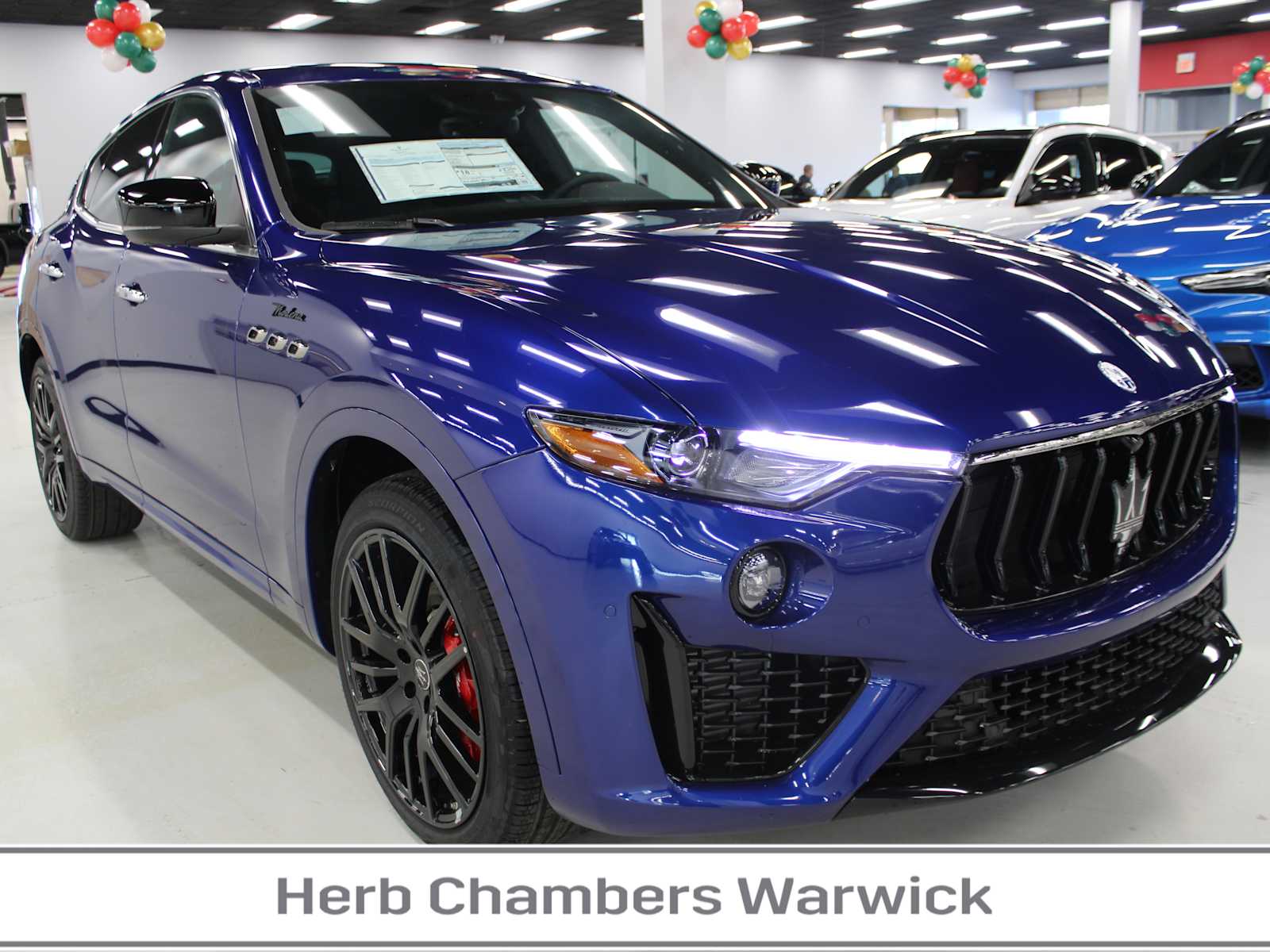 Blue 2024 Maserati Levante Modena Ultima AWD SUV / Crossover All-Wheel Drive Automatic