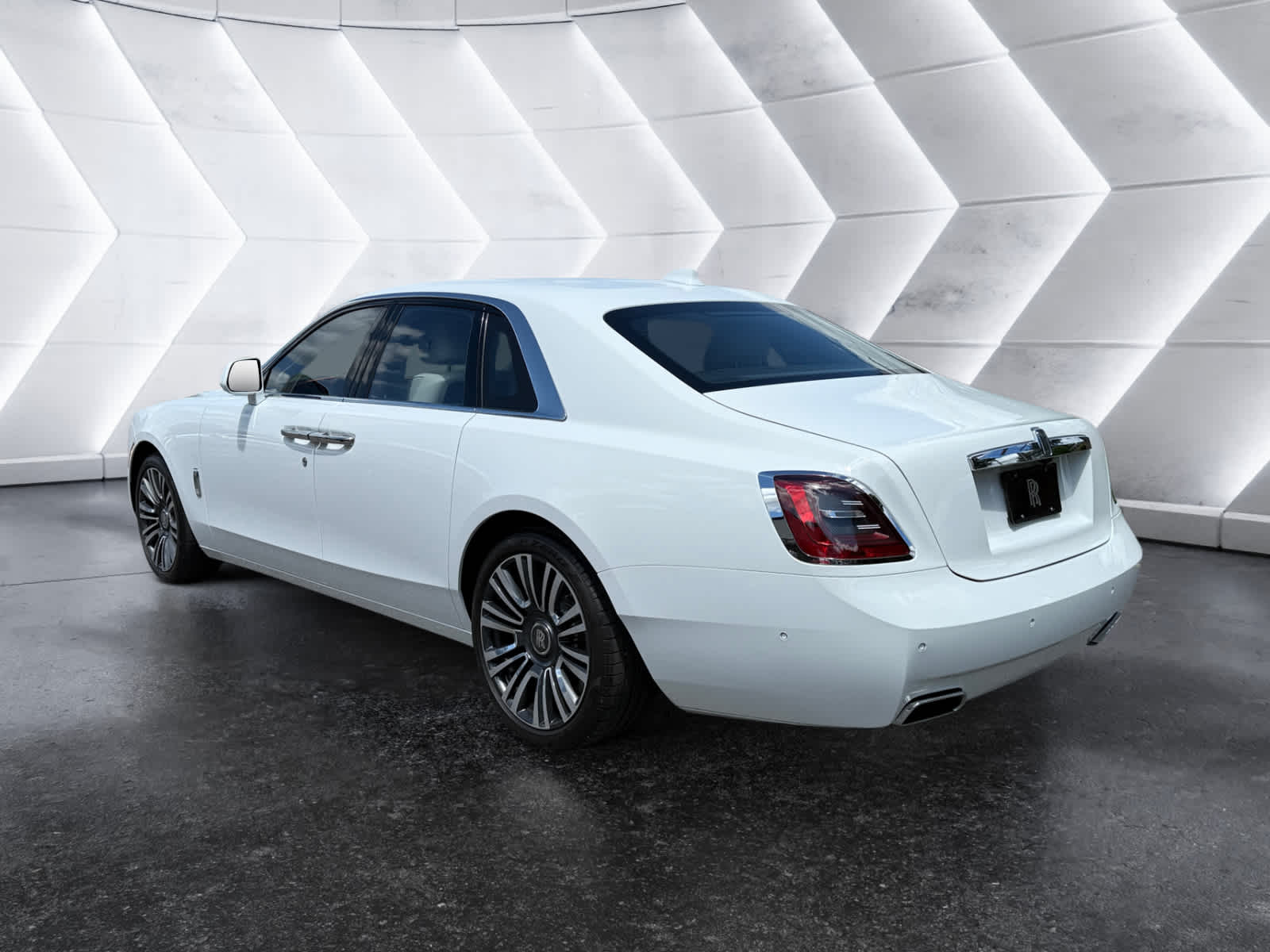 Certified 2021 Rolls-Royce Ghost Base with VIN SCATV0C08MU206201 for sale in Wayland, MA