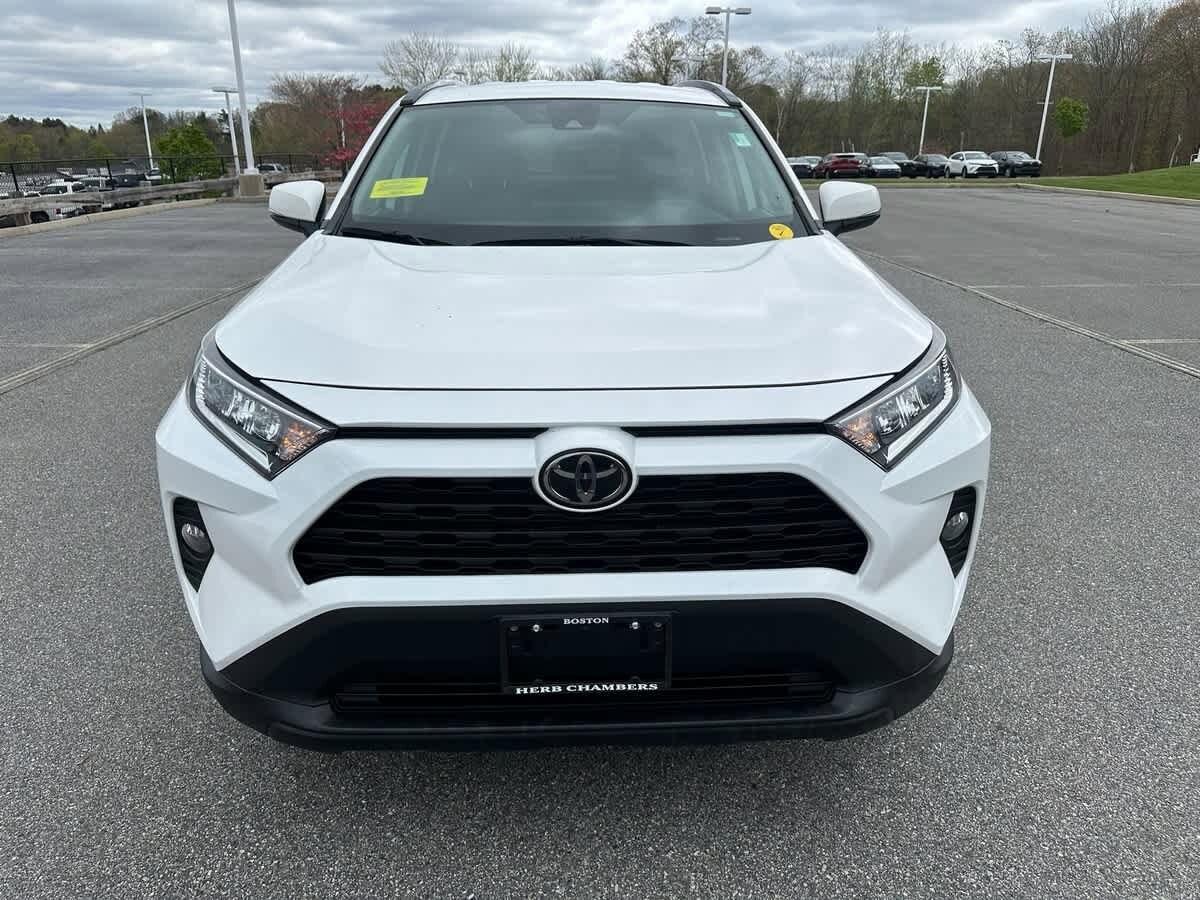 Used 2021 Toyota RAV4 XLE with VIN 2T3P1RFV8MW198119 for sale in Boston, MA