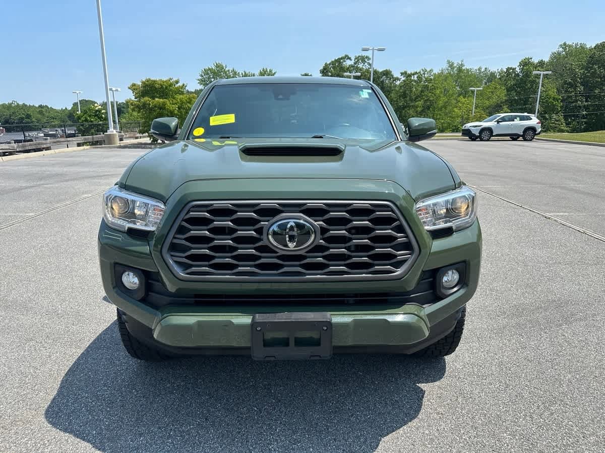 Used 2021 Toyota Tacoma TRD Sport with VIN 3TMCZ5AN3MM414449 for sale in Auburn, MA