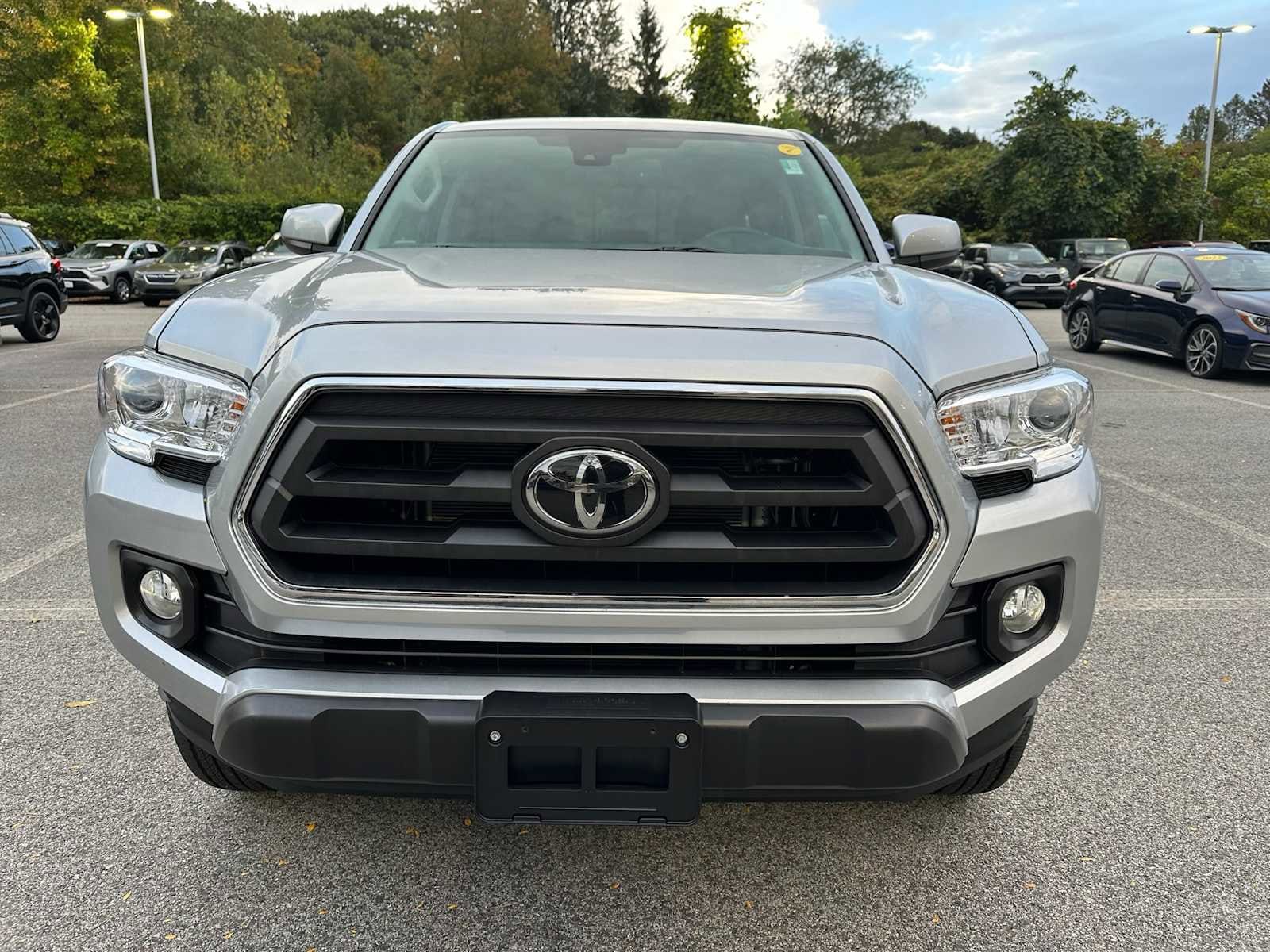 Certified 2022 Toyota Tacoma SR5 with VIN 3TMCZ5AN6NM484092 for sale in Auburn, MA