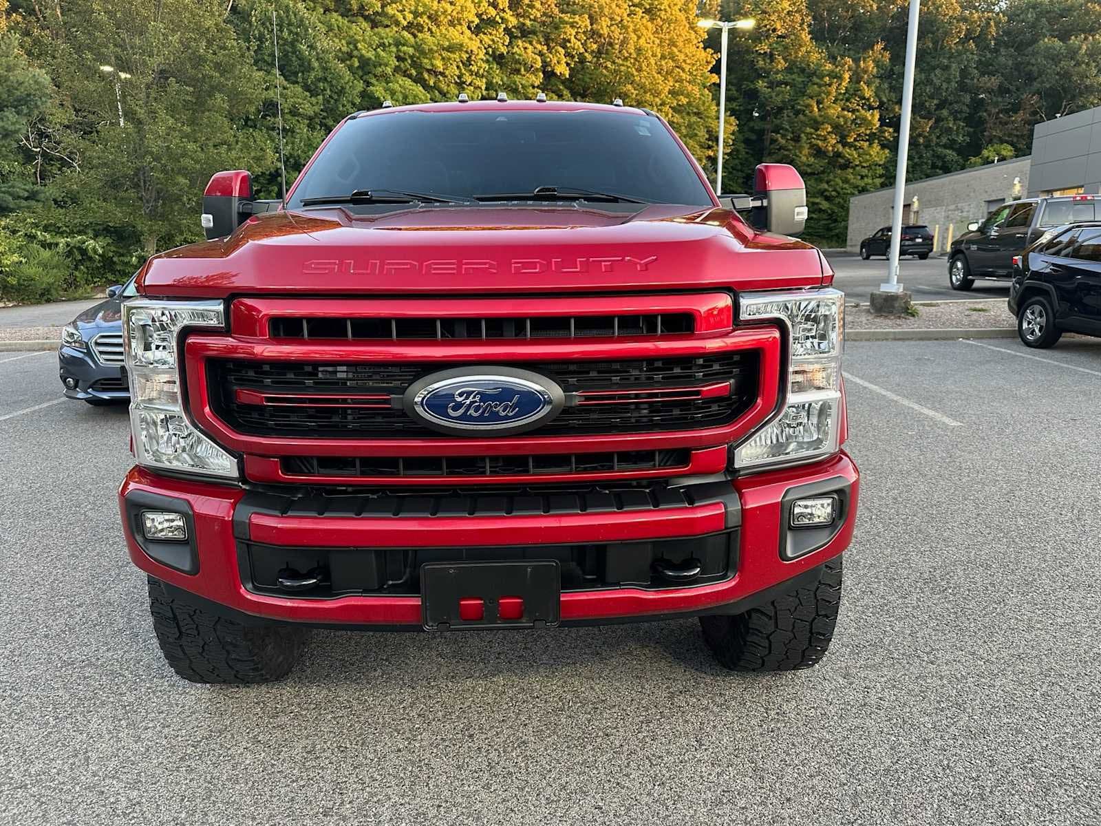 Used 2022 Ford F-250 Super Duty Lariat with VIN 1FT7W2BN8NEC04380 for sale in Auburn, MA