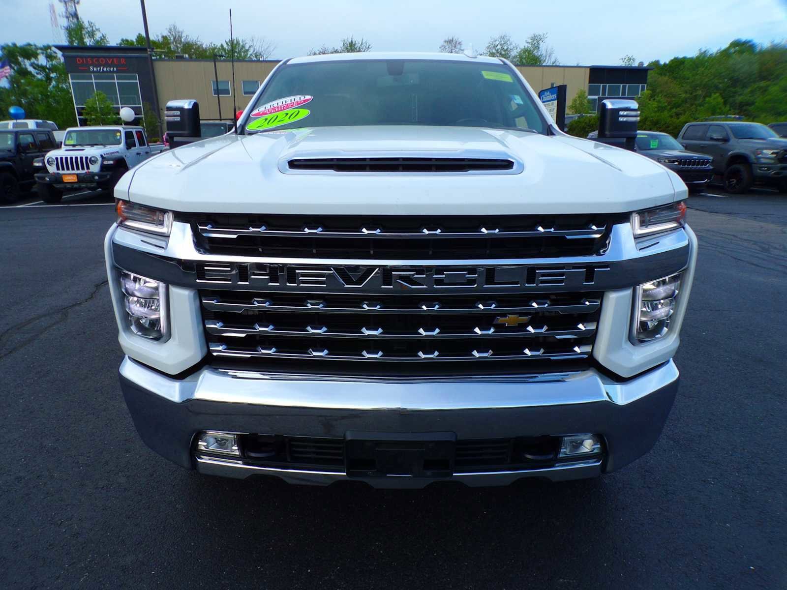 Used 2020 Chevrolet Silverado 2500HD LTZ with VIN 1GC4YPEYXLF270629 for sale in Auburn, MA