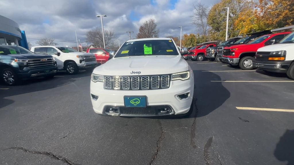 Used 2018 Jeep Grand Cherokee Overland 4x4 SUV