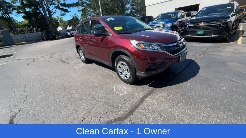 Used 2015 Honda CR-V LX with VIN 5J6RM4H38FL075094 for sale in Framingham, MA