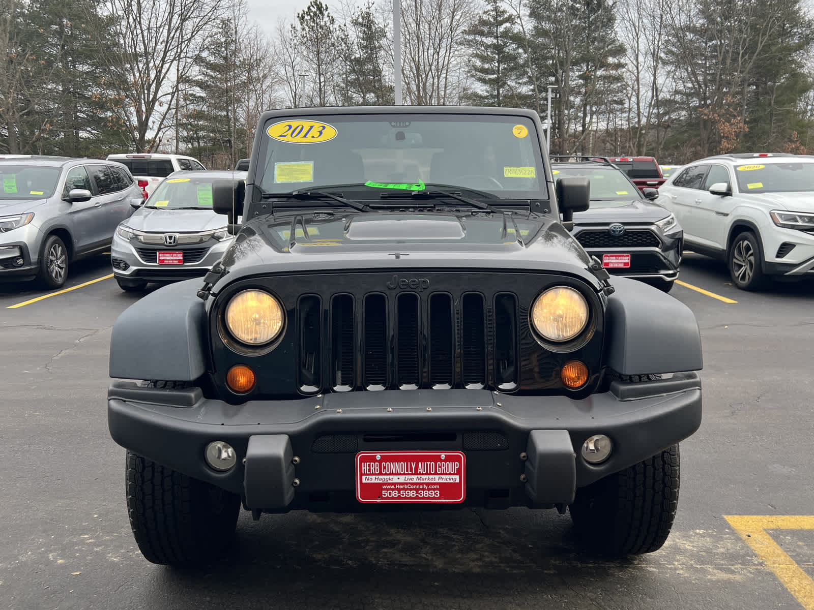 Used 2013 Jeep Wrangler Unlimited Moab with VIN 1C4HJWEG4DL614692 for sale in Framingham, MA