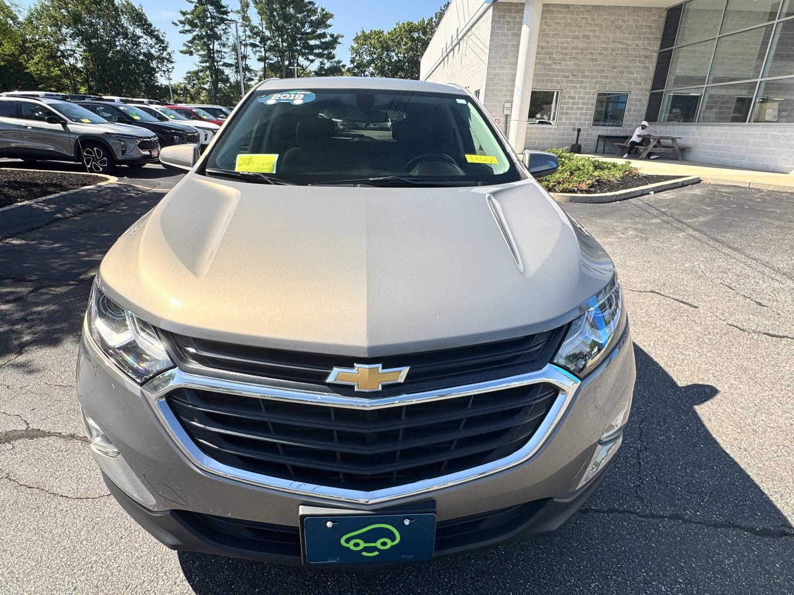 Used 2019 Chevrolet Equinox LT with VIN 3GNAXUEVXKS576371 for sale in Framingham, MA