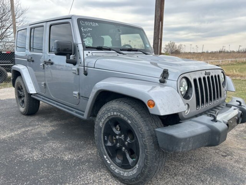 Used 2015 Jeep Wrangler Unlimited Sahara Altitude SUV