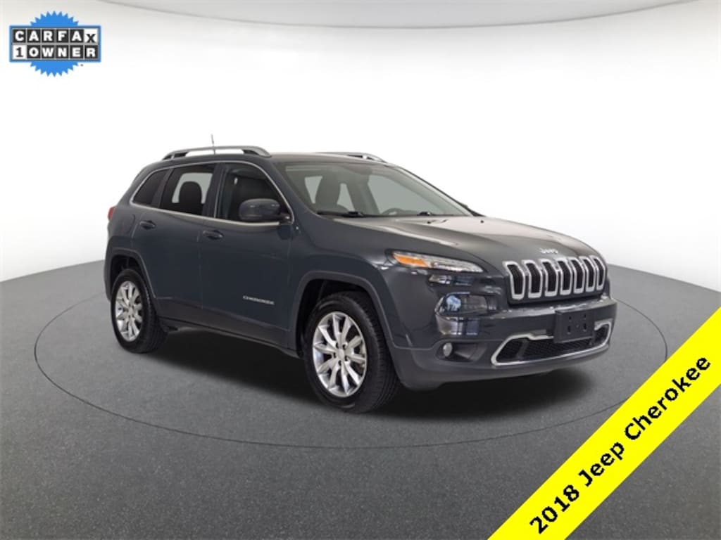 Used 2018 Jeep Cherokee Limited 4x4 SUV