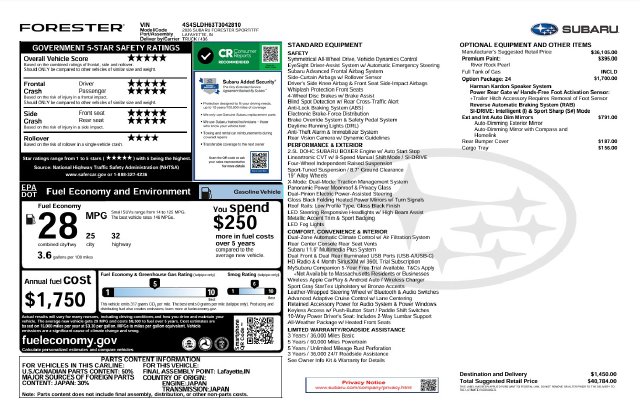 Certified 2026 Subaru Forester Sport SUV
