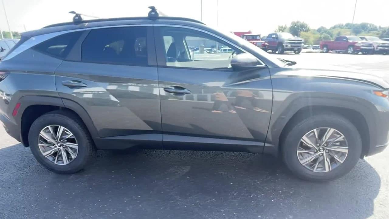 Used 2023 Hyundai Tucson Blue with VIN KM8JBCA19PU096605 for sale in Elizabethtown, KY