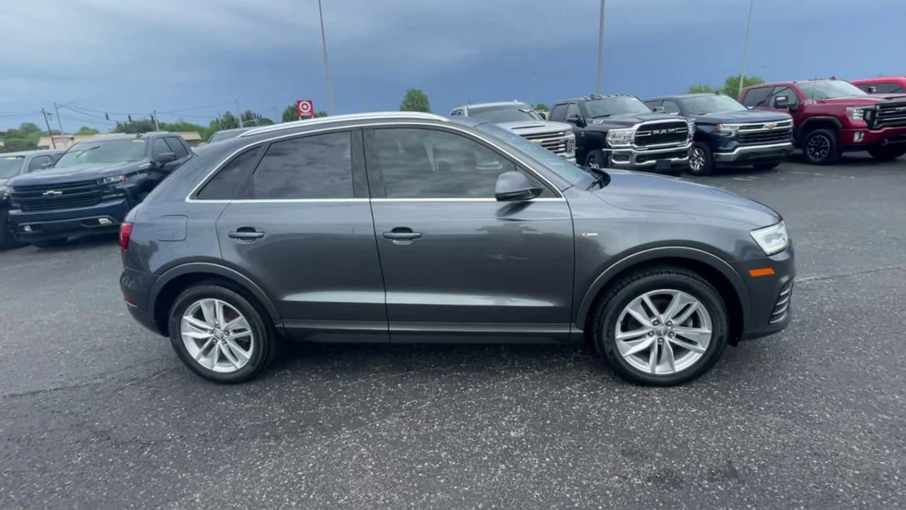 Used 2018 Audi Q3 Premium Plus with VIN WA1JCCFS5JR003540 for sale in Elizabethtown, KY