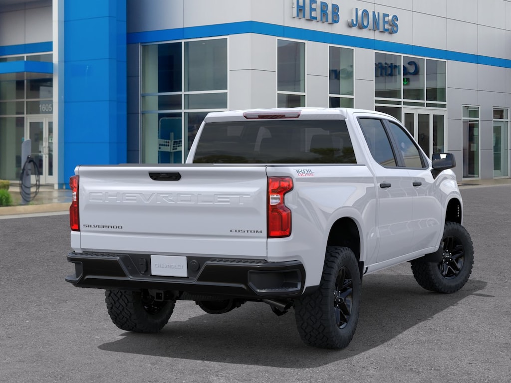 New 2026 Chevrolet Silverado 1500 Custom Trail Boss Truck