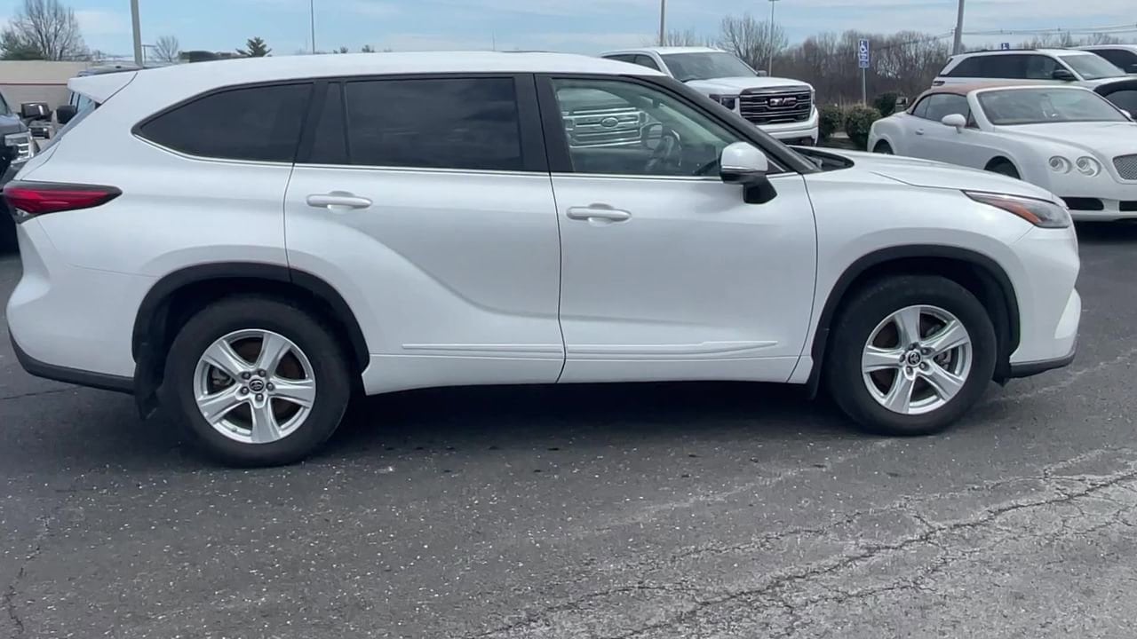 Used 2023 Toyota Highlander LE with VIN 5TDKDRAH6PS019536 for sale in Elizabethtown, KY