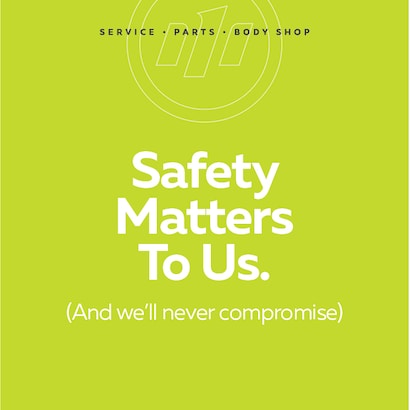 Safety Matters To Us.
