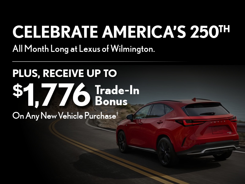 LEXUS Incentives, Rebates, Specials in Wilmington, DE - LEXUS