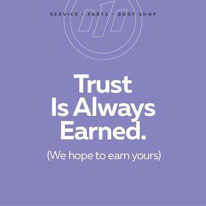 Trust Is Always Earned.