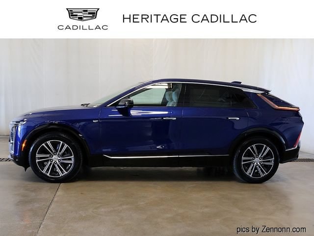 Certified 2024 Cadillac LYRIQ Luxury 1 with VIN 1GYKPPRL3RZ126821 for sale in Lombard, IL