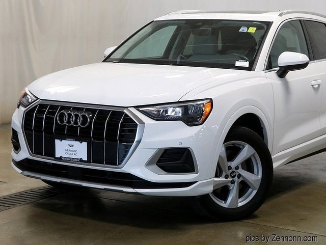 Used 2022 Audi Q3 Premium with VIN WA1AUCF38N1037207 for sale in Lombard, IL