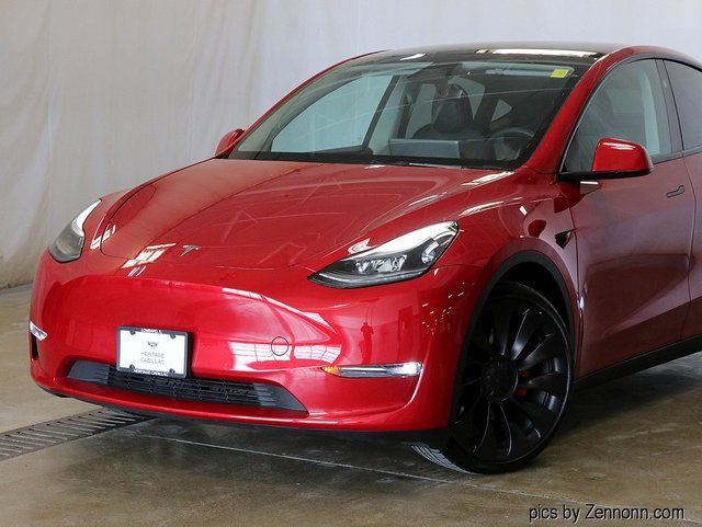 Used 2023 Tesla Model Y Performance with VIN 7SAYGDEF8PF892886 for sale in Lombard, IL