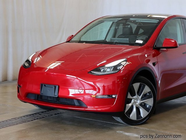 Used 2023 Tesla Model Y Long Range with VIN 7SAYGDEE0PF792496 for sale in Lombard, IL