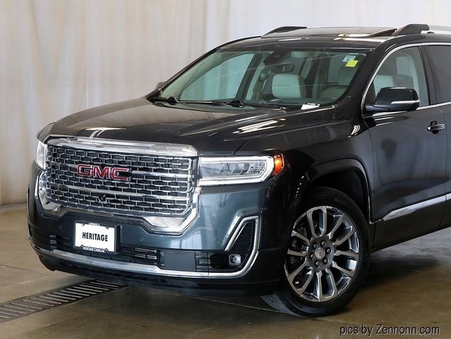 Used 2021 GMC Acadia Denali with VIN 1GKKNXLS6MZ153990 for sale in Lombard, IL