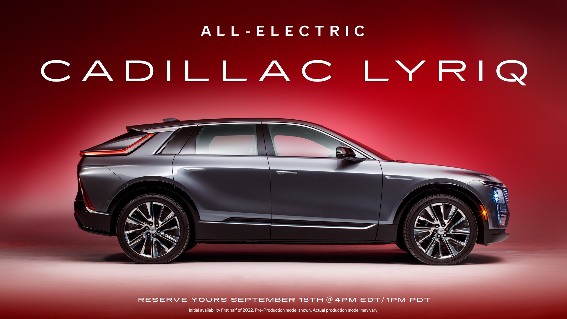 Cadillac lyriq reservation online