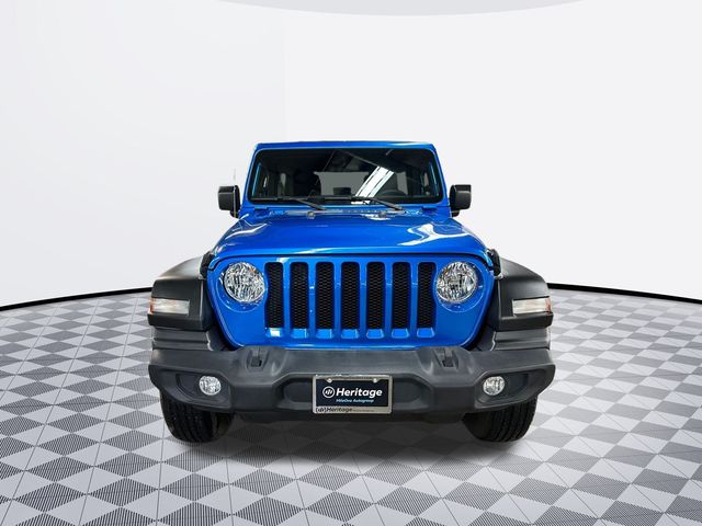 Used 2022 Jeep Wrangler Unlimited Sport S with VIN 1C4HJXDG6NW177060 for sale in Owings Mills, MD