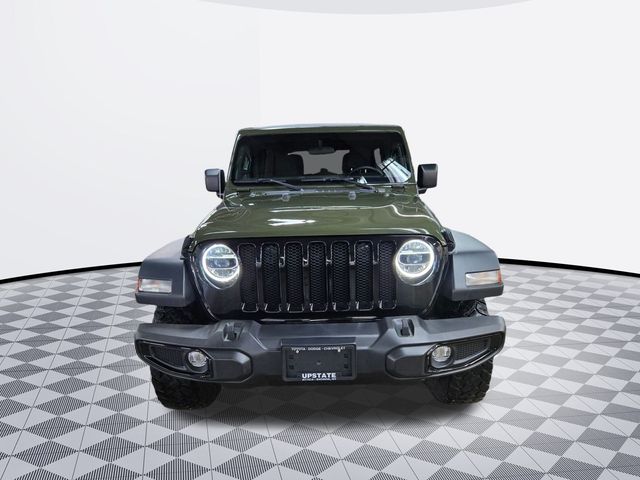 Used 2021 Jeep Wrangler Unlimited Willys with VIN 1C4HJXDG8MW784897 for sale in Owings Mills, MD