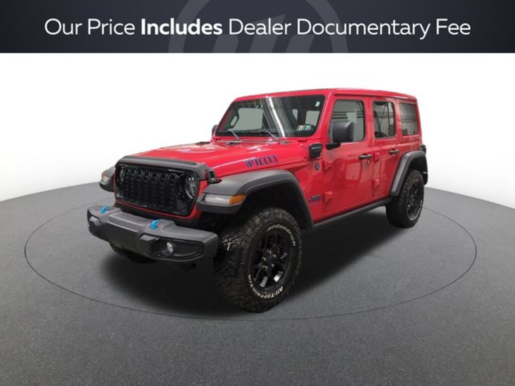 Used 2024 Jeep Wrangler Willys 4xe SUV