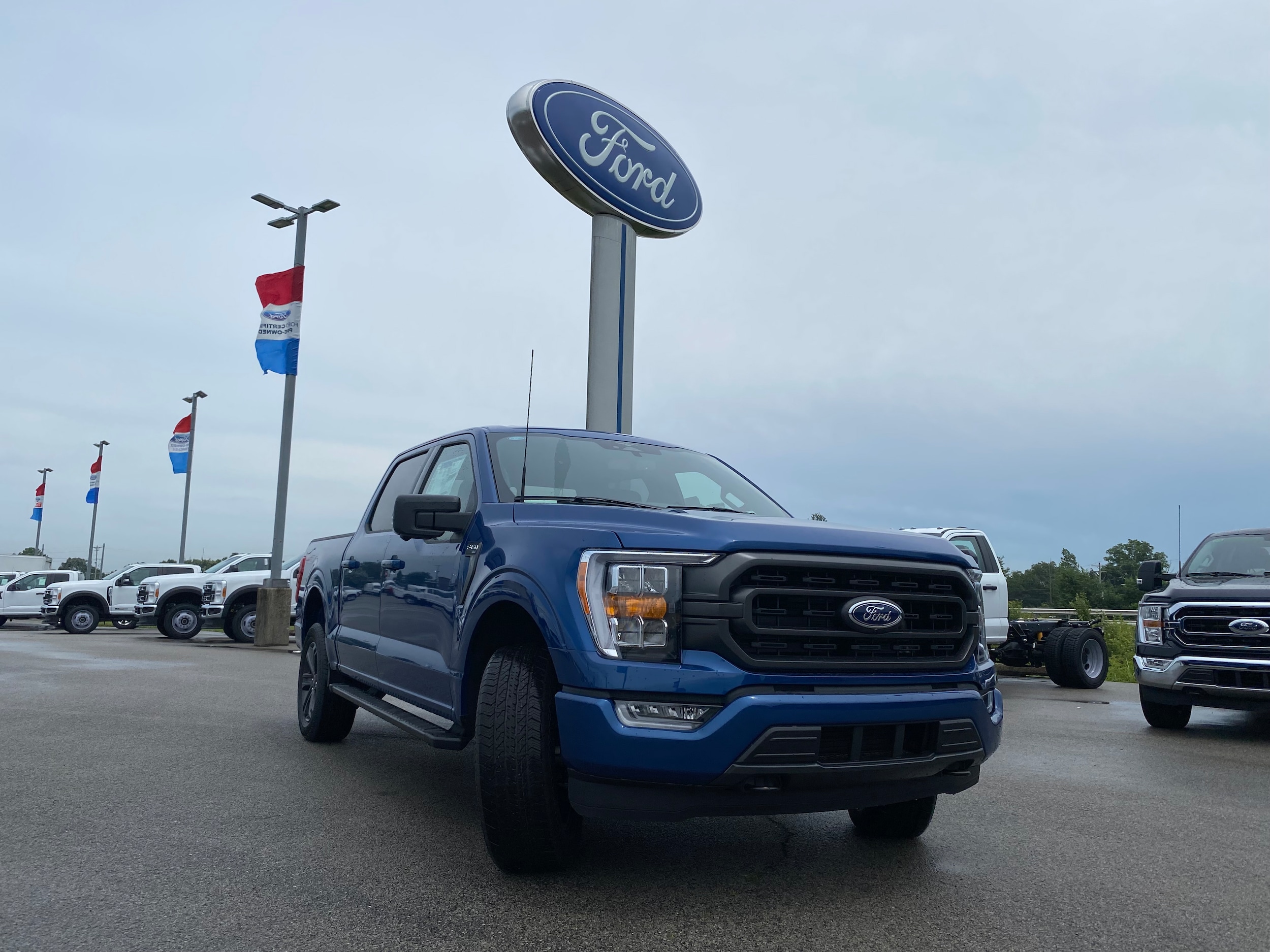 Agate Blue Ford F-150