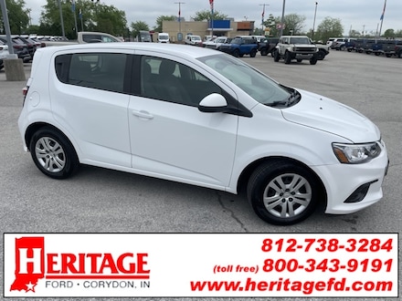 Featured Used 2020 Chevrolet Sonic LT w/1FL Hatchback 1G1JG6SB9L4131239 for Sale near Louisville, KY