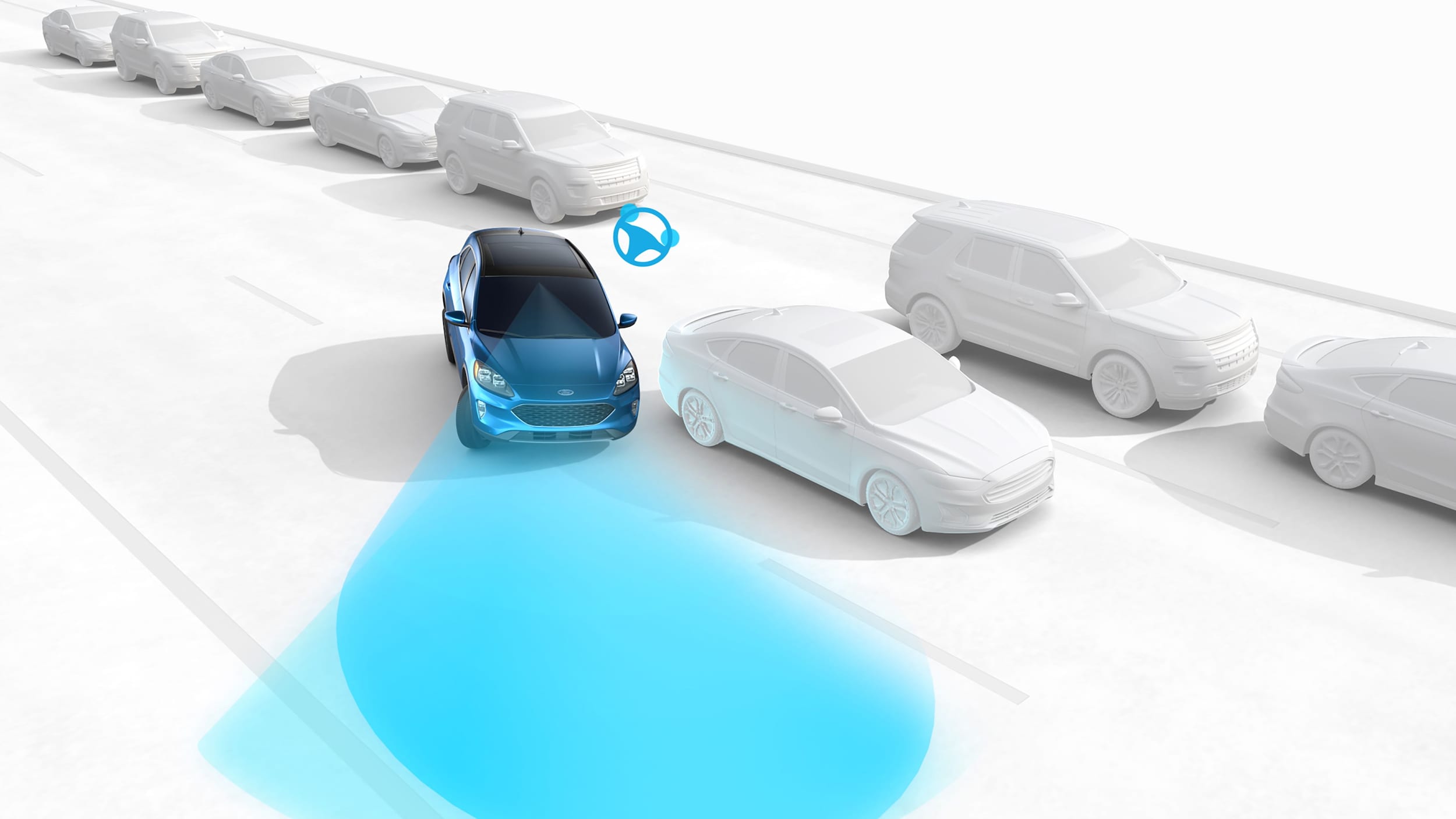 Ford Evasive Steering Assist Display