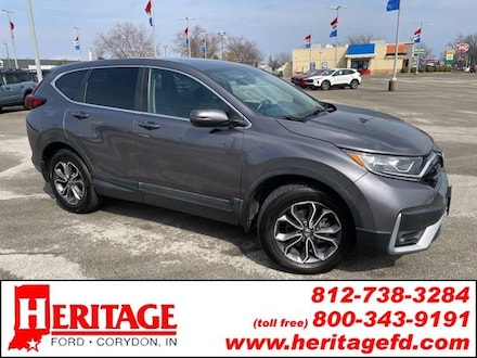 Featured Used 2022 Honda CR-V EX-L SUV 5J6RW2H80NA001379 for Sale near Louisville, KY