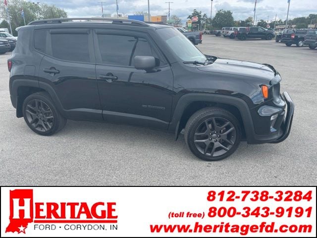Used 2021 Jeep Renegade 80TH Edition with VIN ZACNJDBB7MPM40125 for sale in Corydon, IN