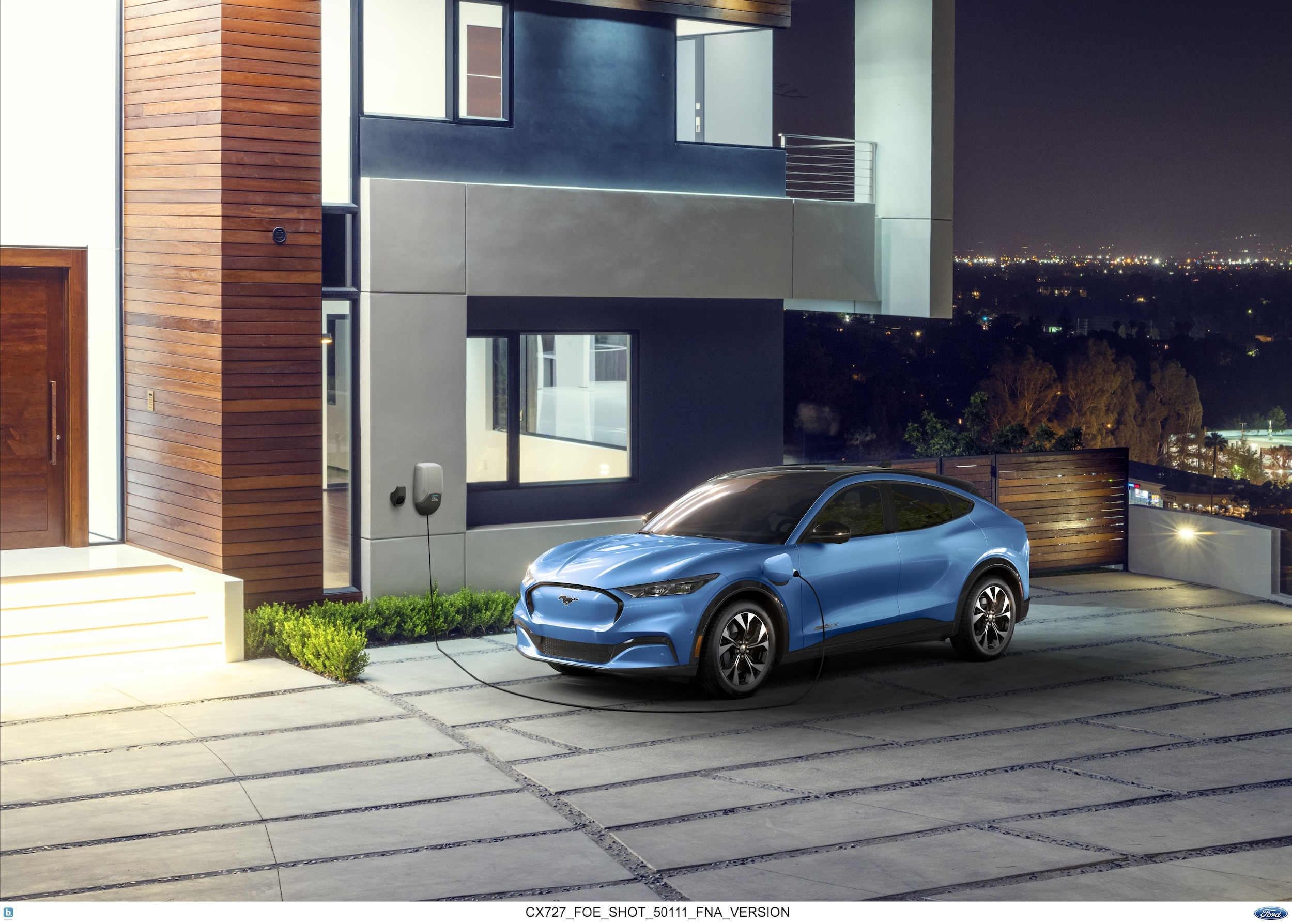 Blue Mach-E Home Charging