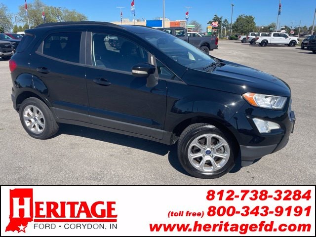 Used 2020 Ford Ecosport SE with VIN MAJ6S3GL2LC340023 for sale in Corydon, IN