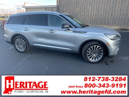 Featured Used 2021 Lincoln Aviator Reserve SUV 5LM5J7XC7MGL06565 for Sale near Louisville, KY