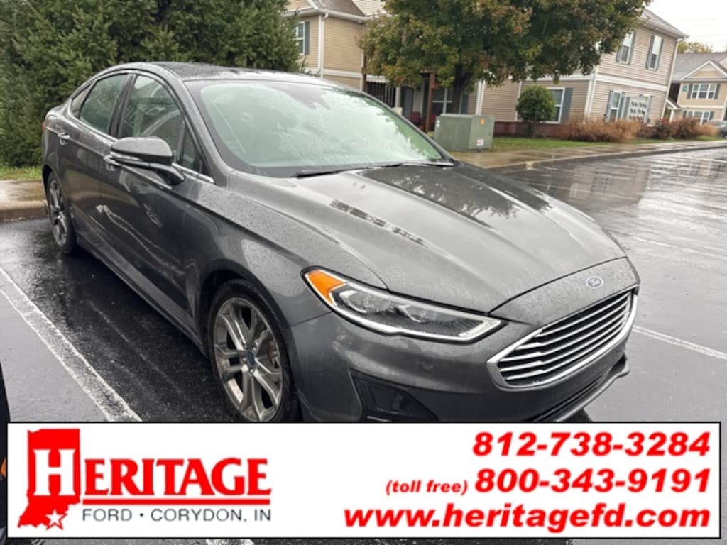 Used 2020 Ford Fusion SEL Sedan