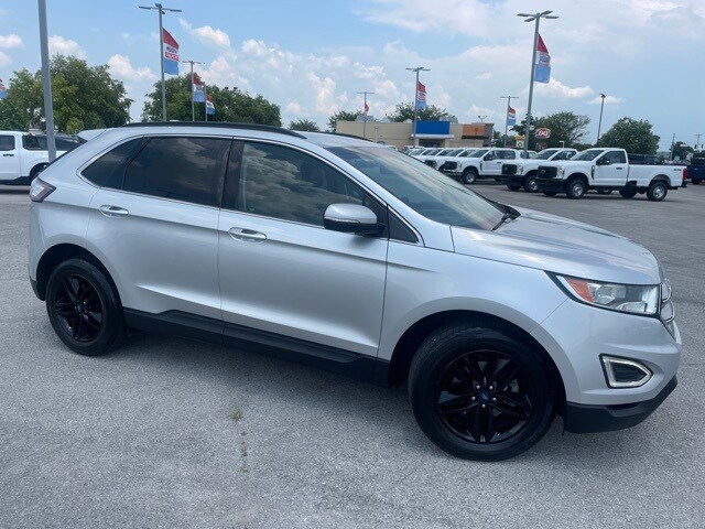 Used 2018 Ford Edge SEL with VIN 2FMPK3J91JBC58028 for sale in Corydon, IN
