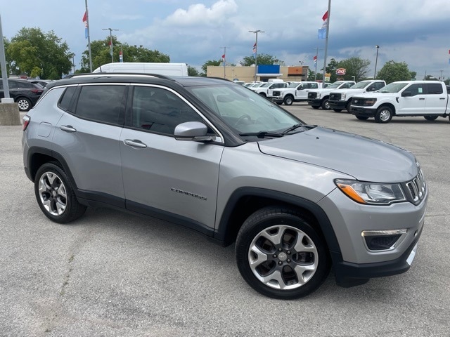 Used 2018 Jeep Compass Limited with VIN 3C4NJDCB0JT264900 for sale in Corydon, IN