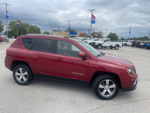 Used 2016 Jeep Compass High Altitude with VIN 1C4NJDEB1GD814150 for sale in Corydon, IN
